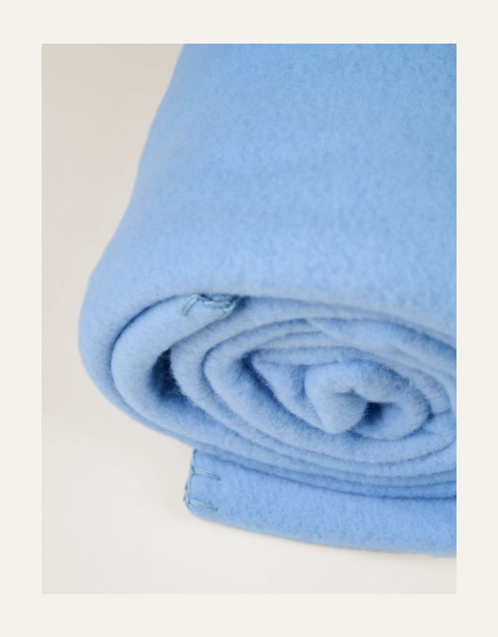 Fleecehuopa taivaansininen - 2