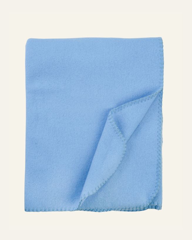 Fleecehuopa taivaansininen - 130x170 cm taivaansininen - 1