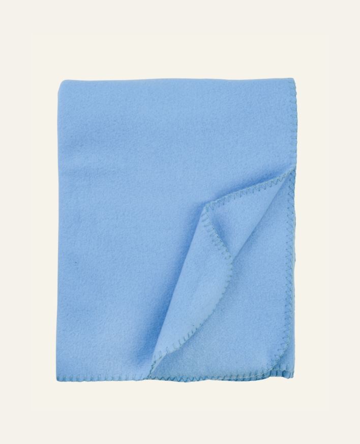 Fleecehuopa taivaansininen - 130x170 cm taivaansininen - 1