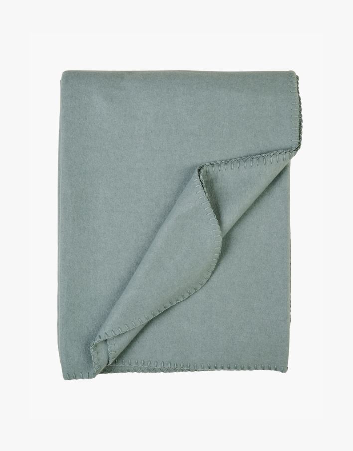 Fleecehuopa tumma sinivihreä - 130x170 cm tumma sinivihreä - 1