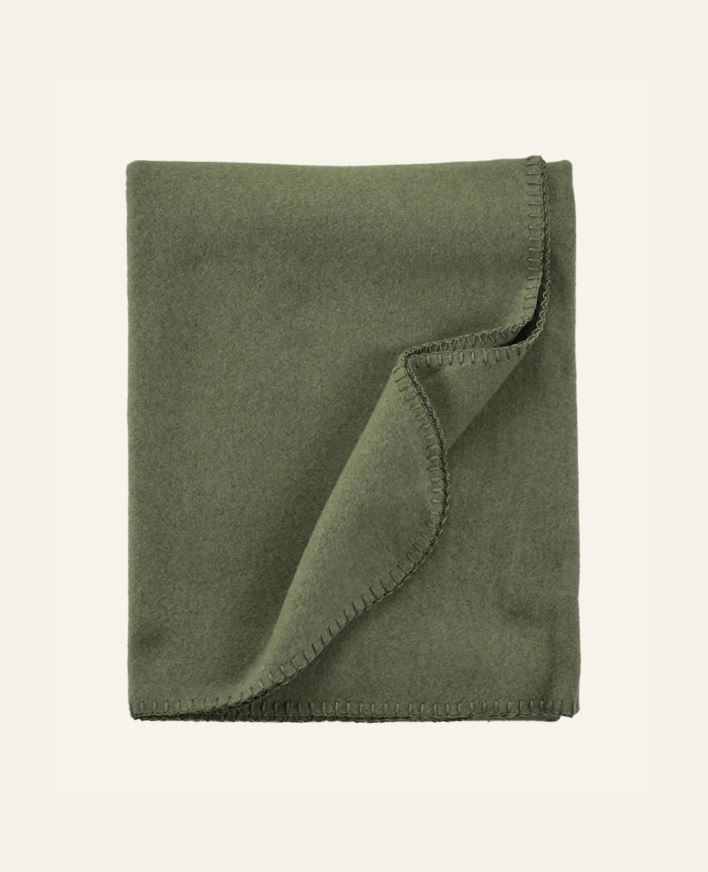 Fleecehuopa oliivinvihreä - 130x170 cm oliivinvihreä - 1