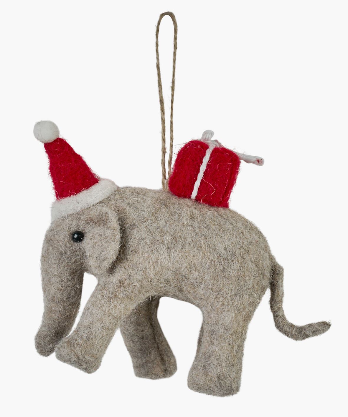 Joulukuusenkoriste moniväri/punainen - 11,5x5,5x12 cm moniväri/punainen - 1