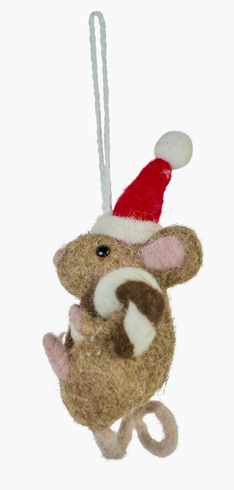 Jouluhiiri moniväri/punainen - 5x3x11 cm moniväri/punainen - 1