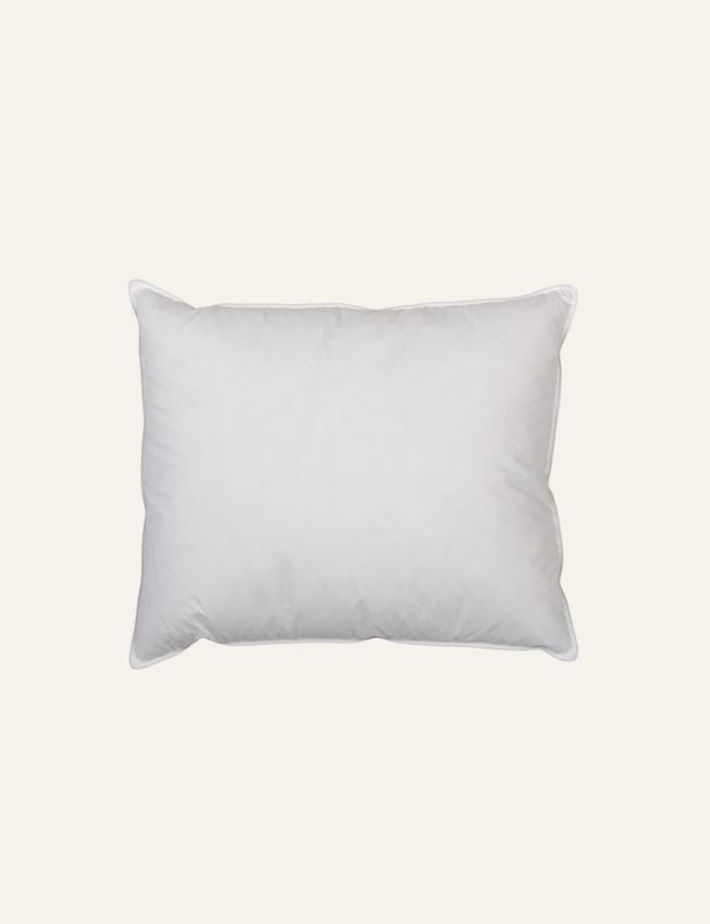 Matala untuva- ja höyhentyyny valkoinen - 2