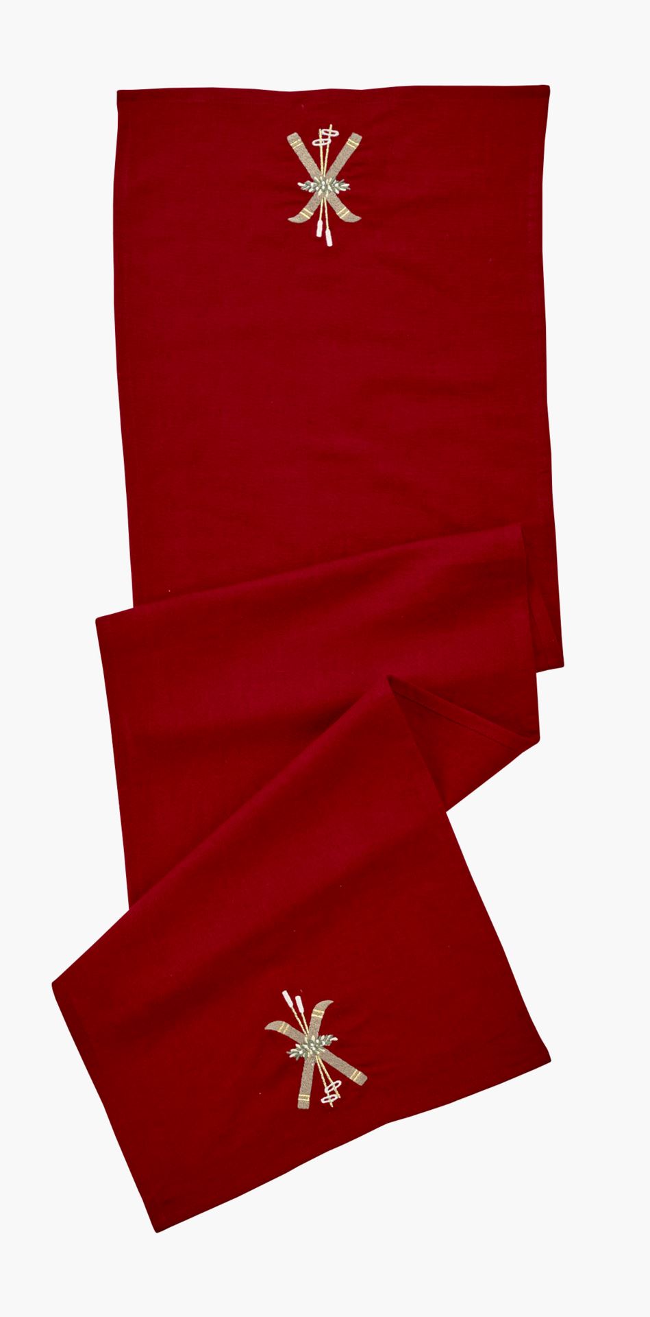 Kaitaliina punainen - 35x135 cm punainen - 1