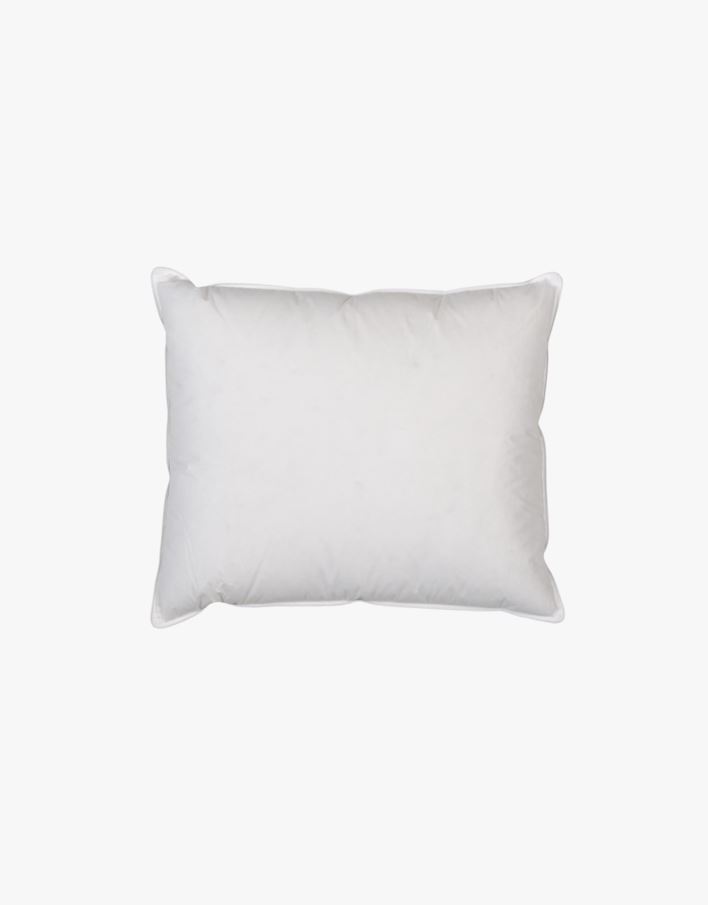 Keskikorkea untuva- ja höyhentyyny valkoinen - 50x60 cm valkoinen - 1