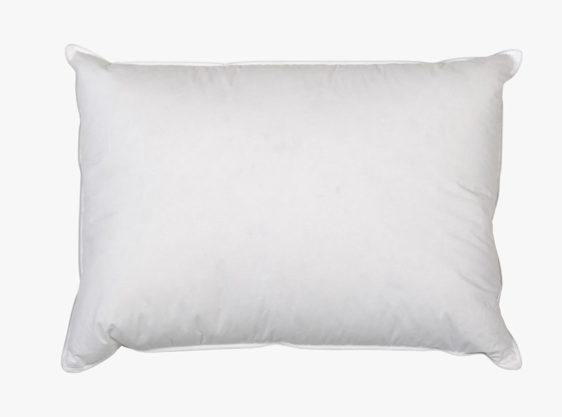 Korkea untuva- ja höyhentyyny valkoinen - 50x70 cm valkoinen - 1