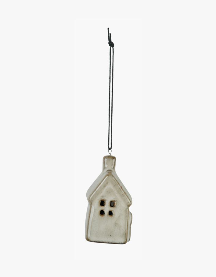 Joulukuusenkoriste beige - 5x3,5x7 cm beige - 1