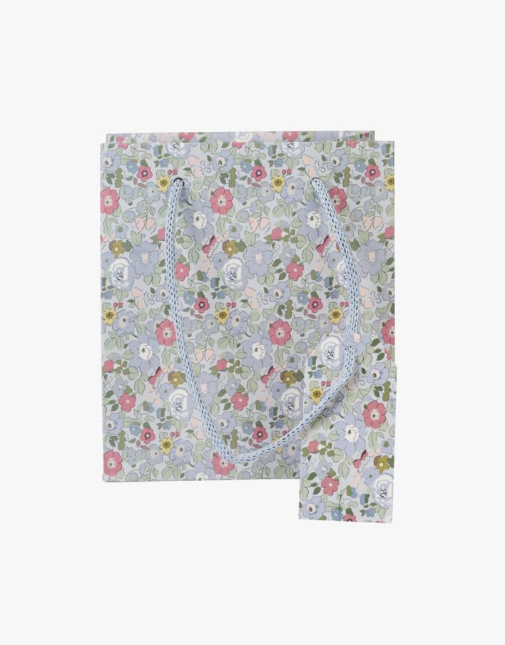 Lahjapussi moniväri/sininen - 13x15x9 cm moniväri/sininen - 1