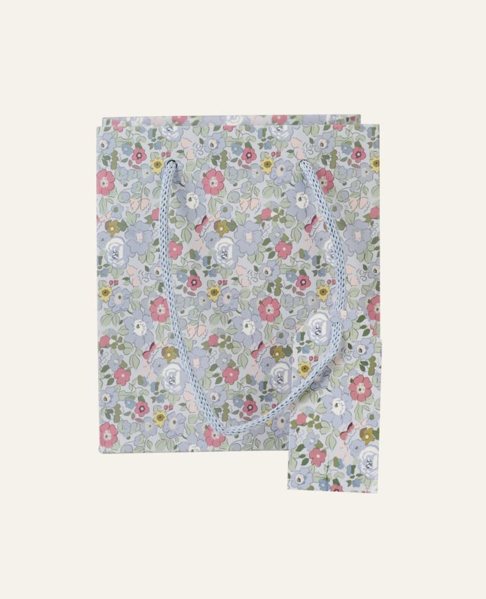 Lahjapussi moniväri/sininen - 13x15x9 cm moniväri/sininen - 1