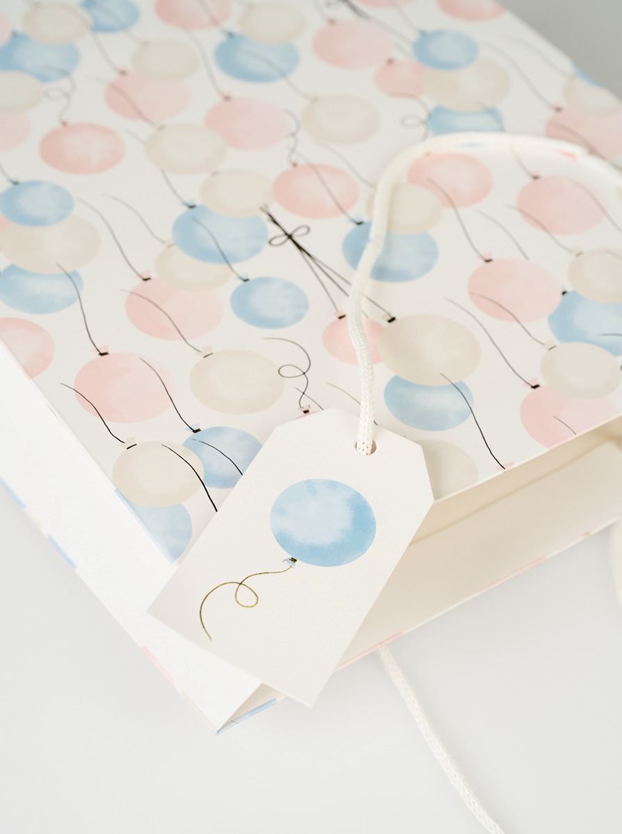 Lahjapussi moniväri - 2