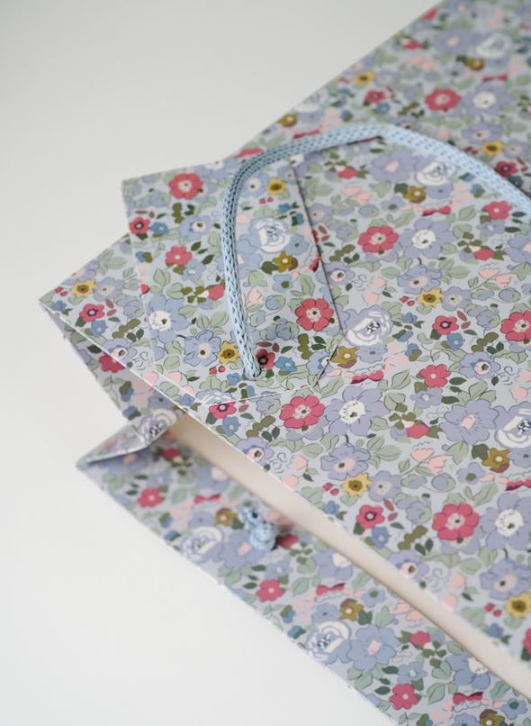 Lahjapussi moniväri/sininen - 2