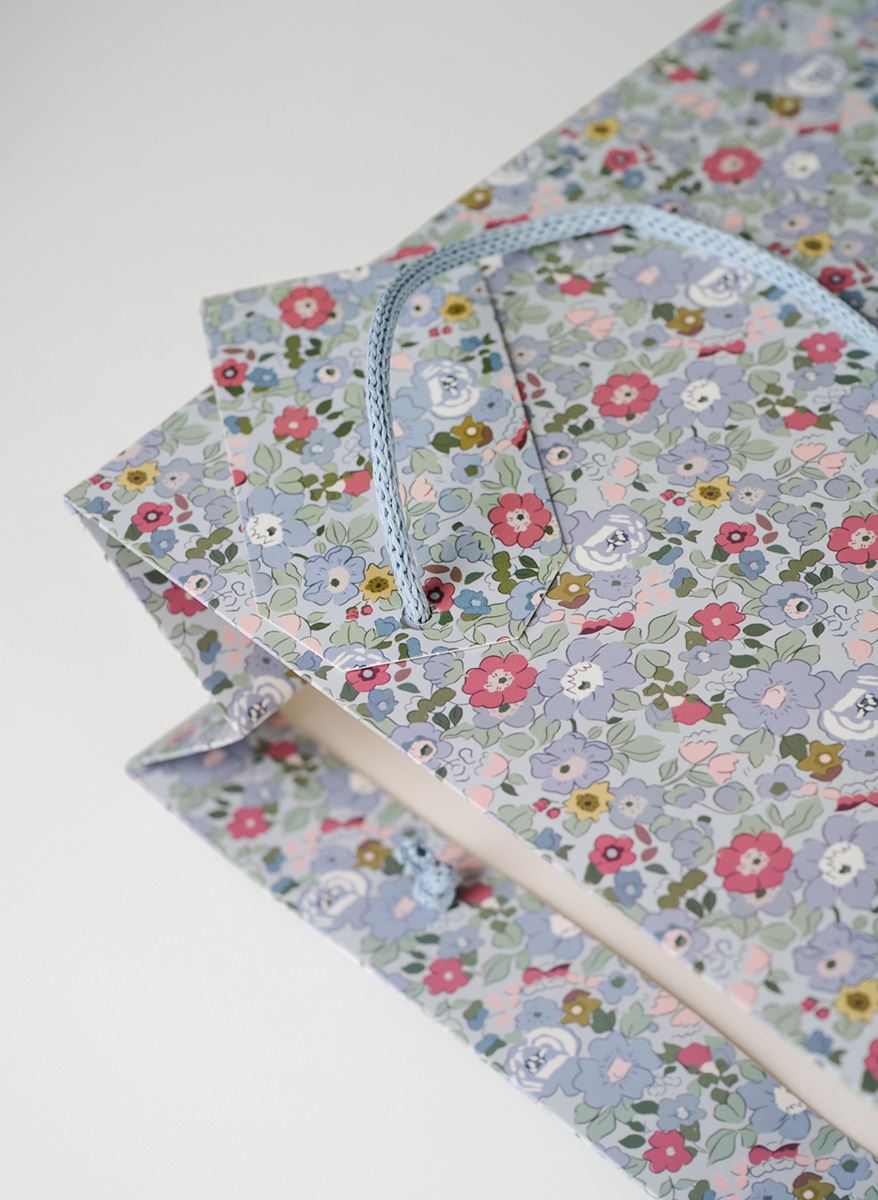 Lahjapussi moniväri/sininen - 2