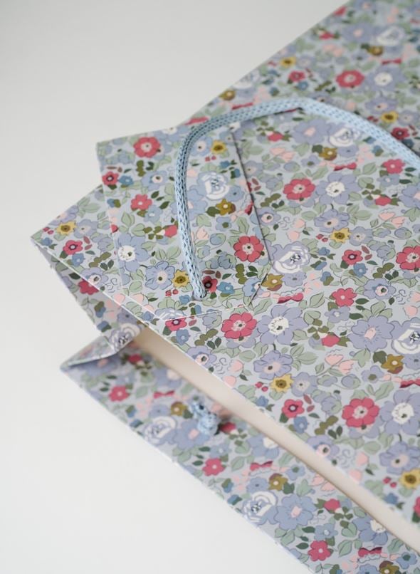 Lahjapussi moniväri/sininen - 2