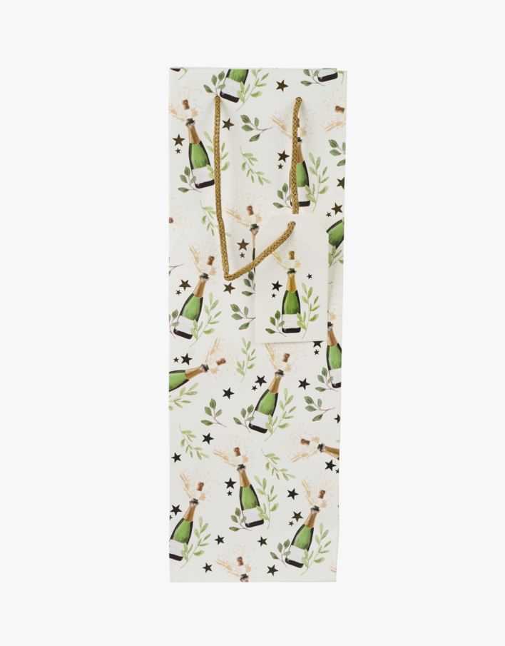 Pullon pussi valkoinen - 12x36x10 cm valkoinen - 1