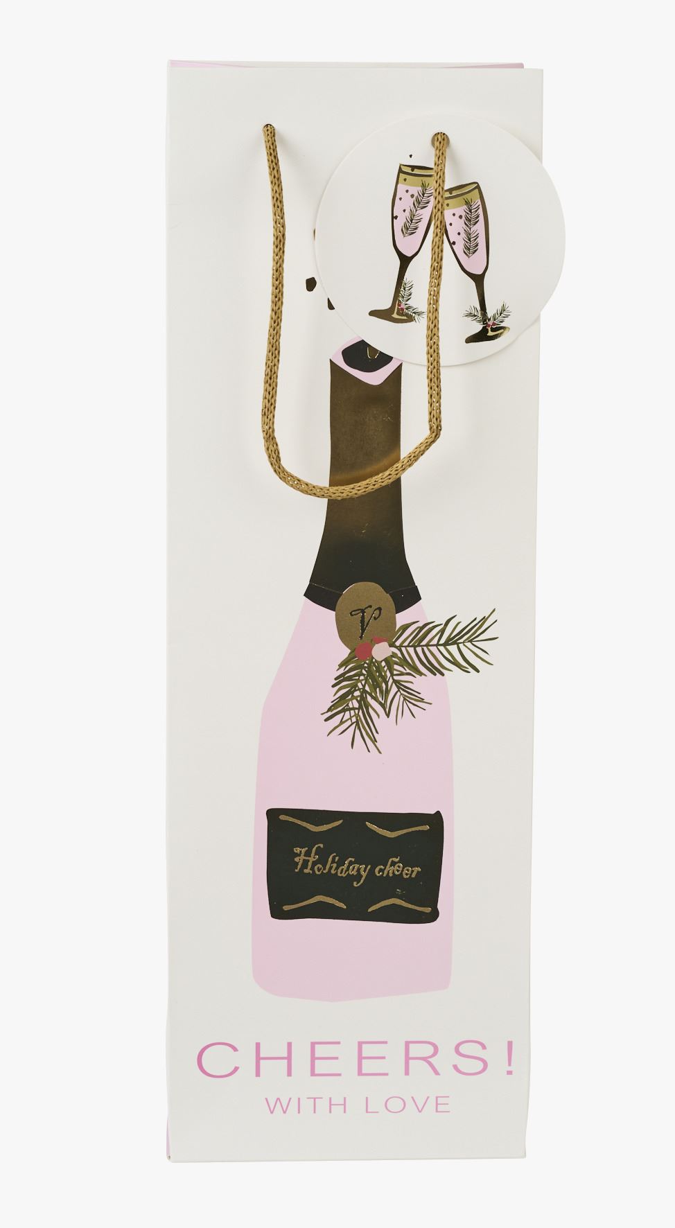 Pullon pussi valkoinen - 12x36x10 cm valkoinen - 1