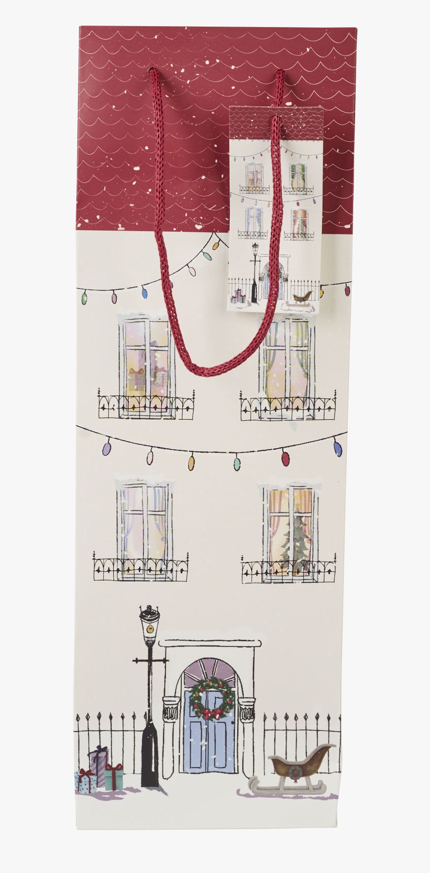 Pullon pussi moniväri - 12x36x10 cm moniväri - 1