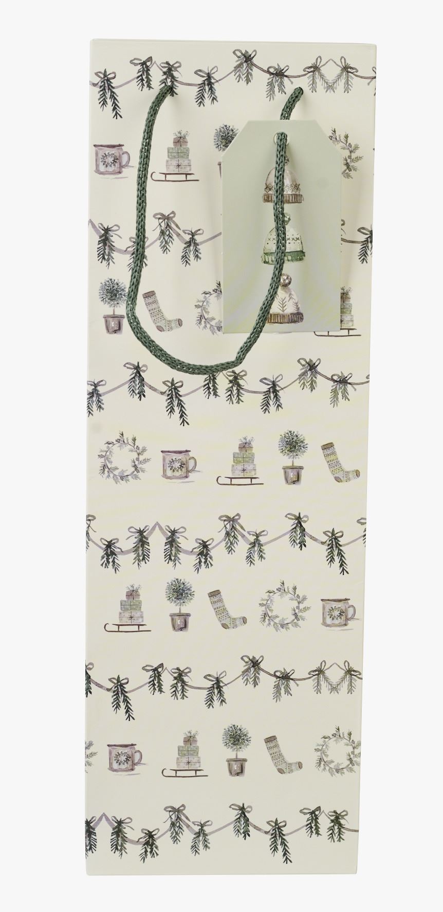 Pullon pussi luonnonvalkoinen - 12x36x10 cm luonnonvalkoinen - 1