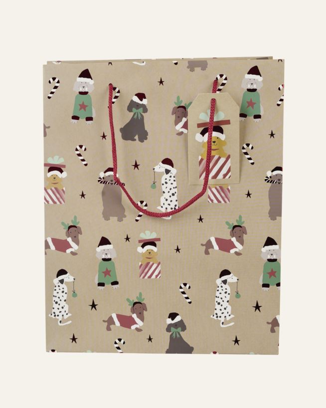 Lahjapussi luonnonväri - 24x29x10 cm luonnonväri - 1