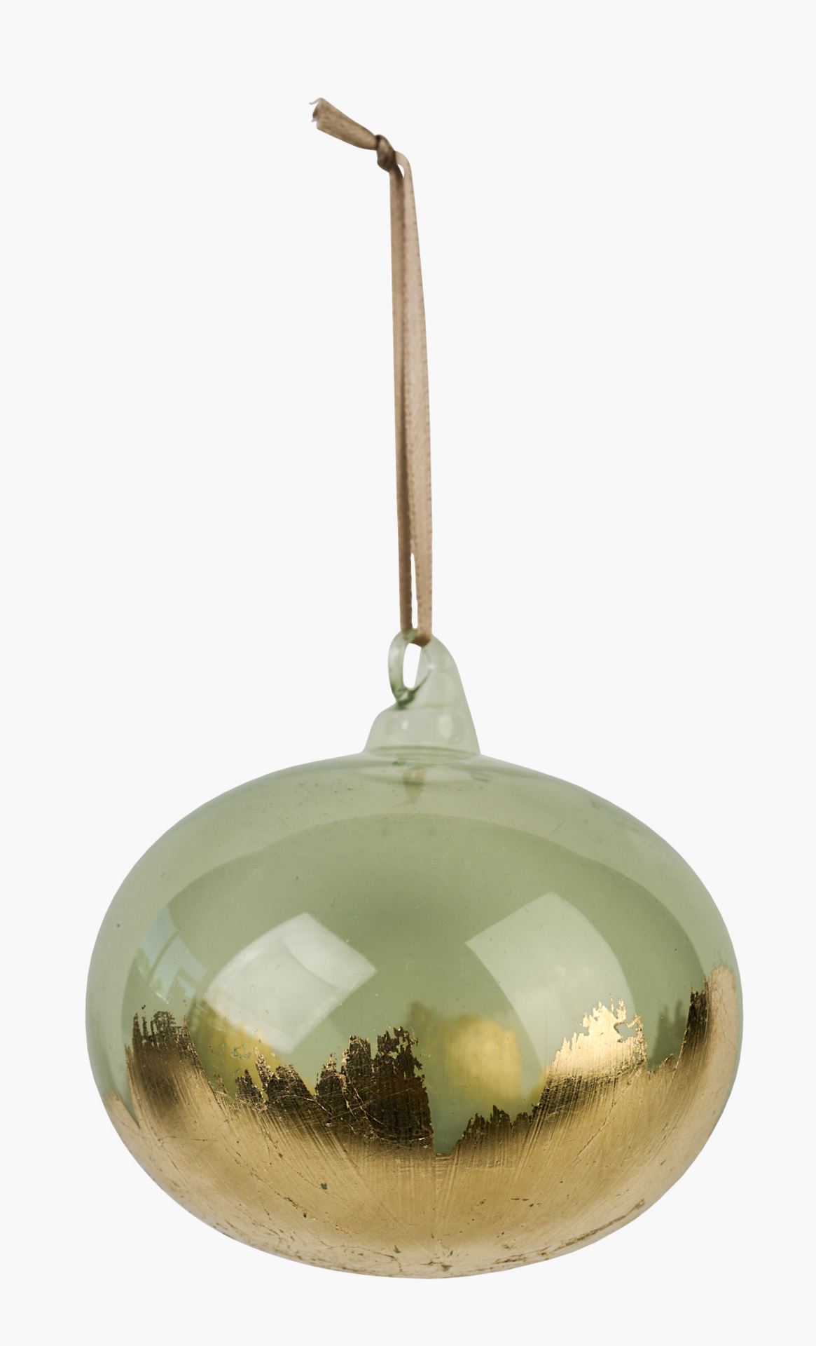 Joulupallo vaaleanvihreä - ø10 cm vaaleanvihreä - 1