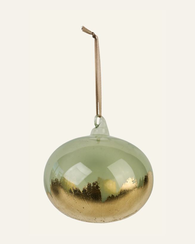 Joulupallo vaaleanvihreä - ø10 cm vaaleanvihreä - 1
