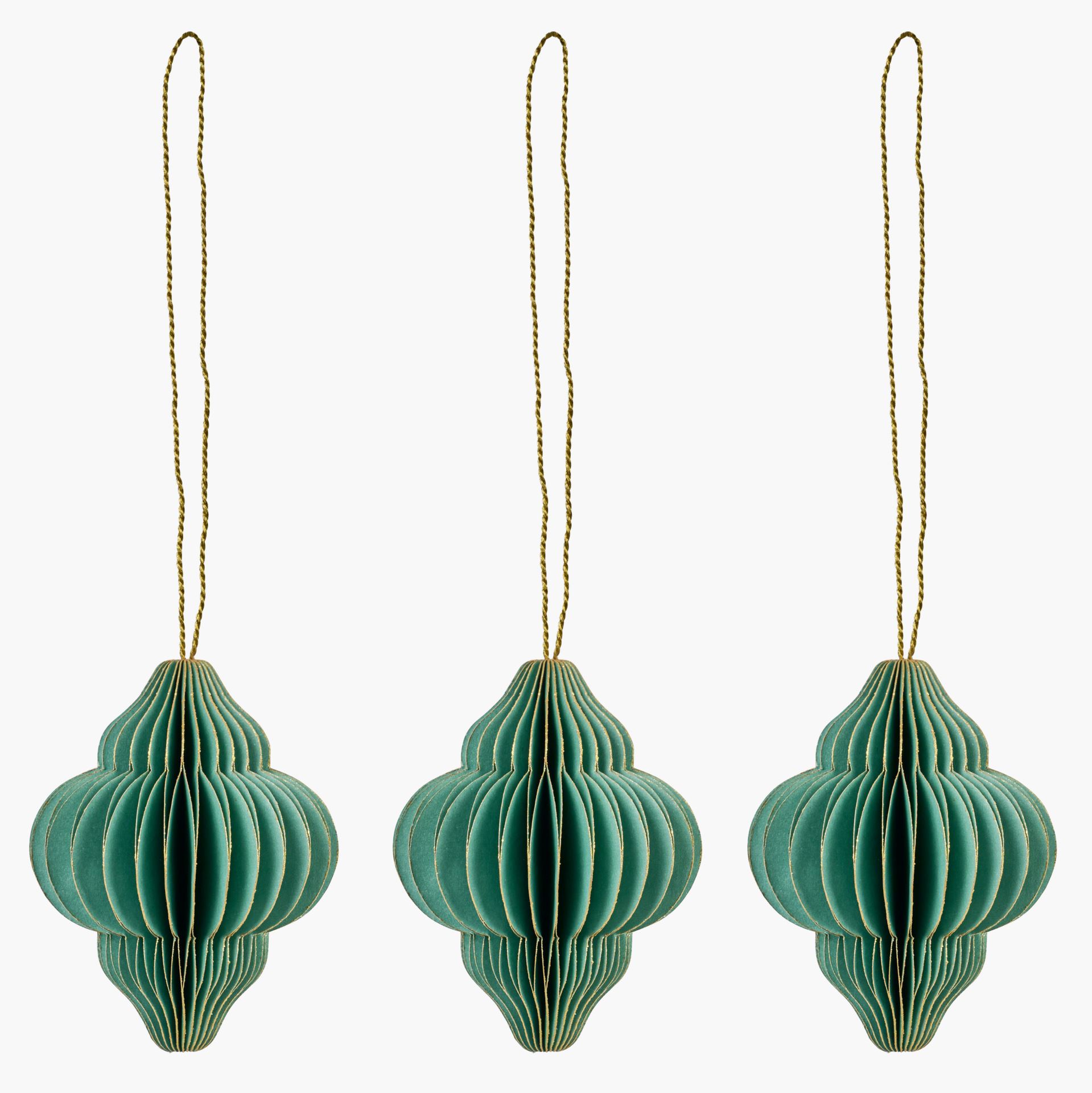 Joulukuusenkoriste vaaleanvihreä - 8 cm vaaleanvihreä - 1