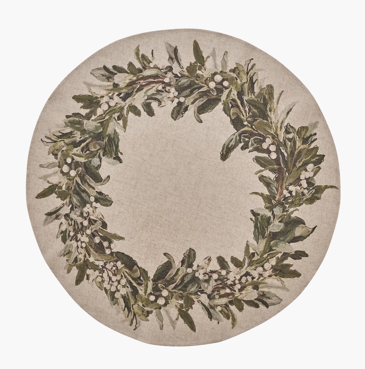 Joulukuusenmatto moniväri/vihreä - ø100 cm moniväri/vihreä - 1