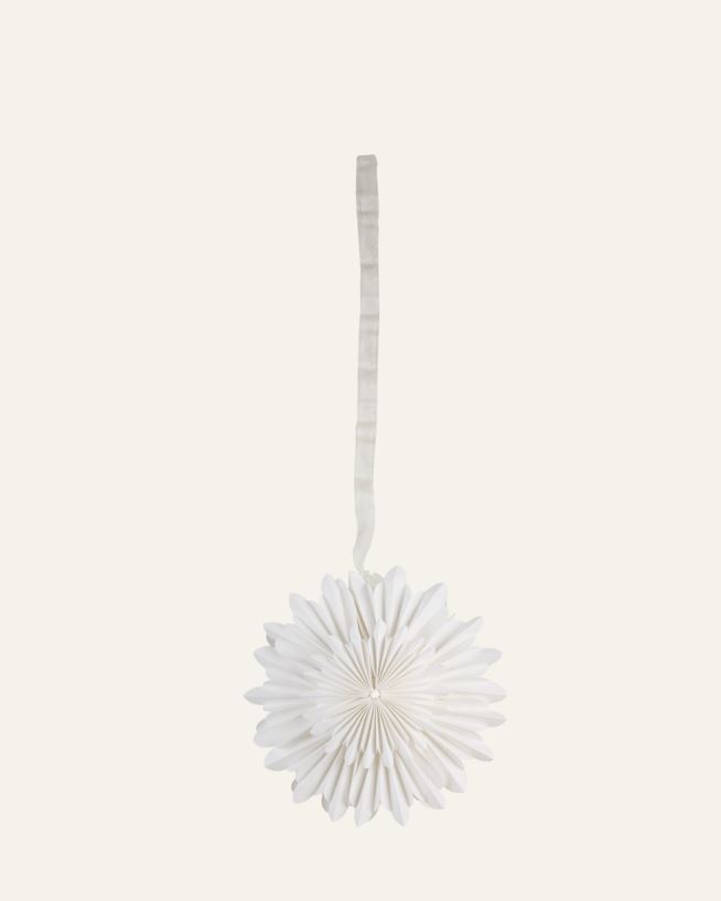 Paperitähti valkoinen - ø40 cm valkoinen - 1