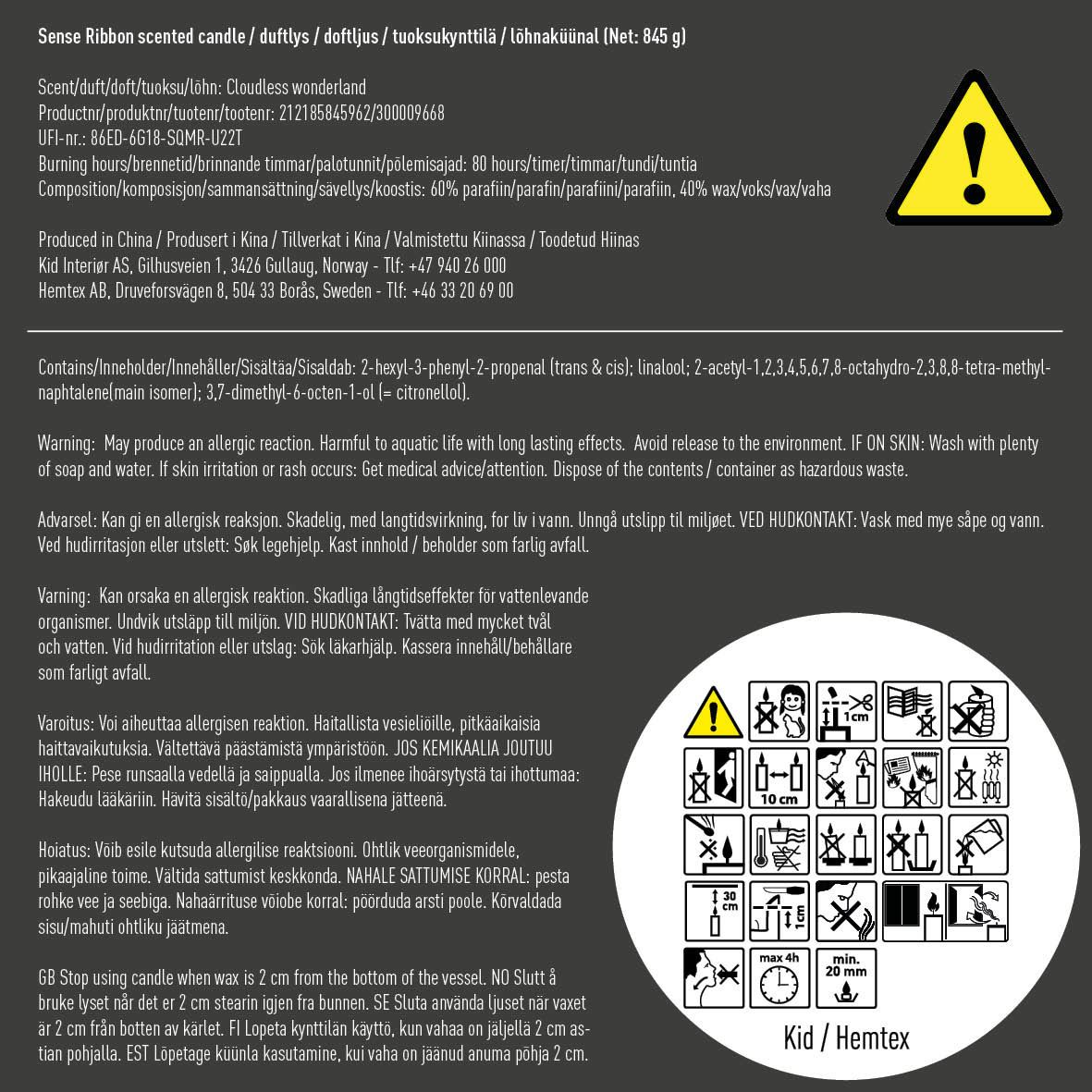 Tuoksukynttilä kupari - 2