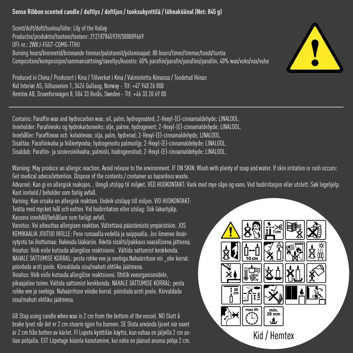 Tuoksukynttilä hopea - 3
