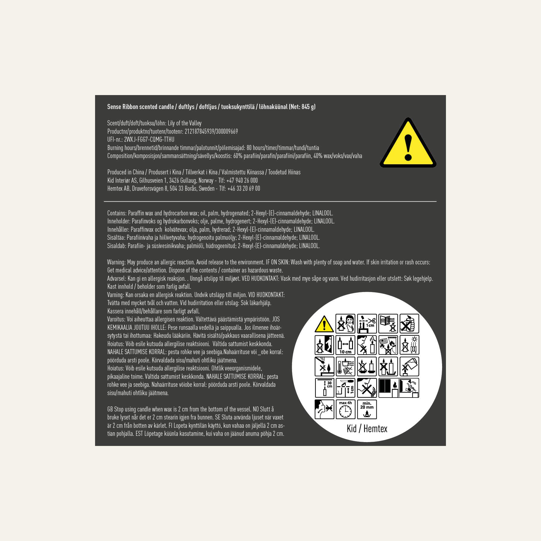 Tuoksukynttilä hopea - 3