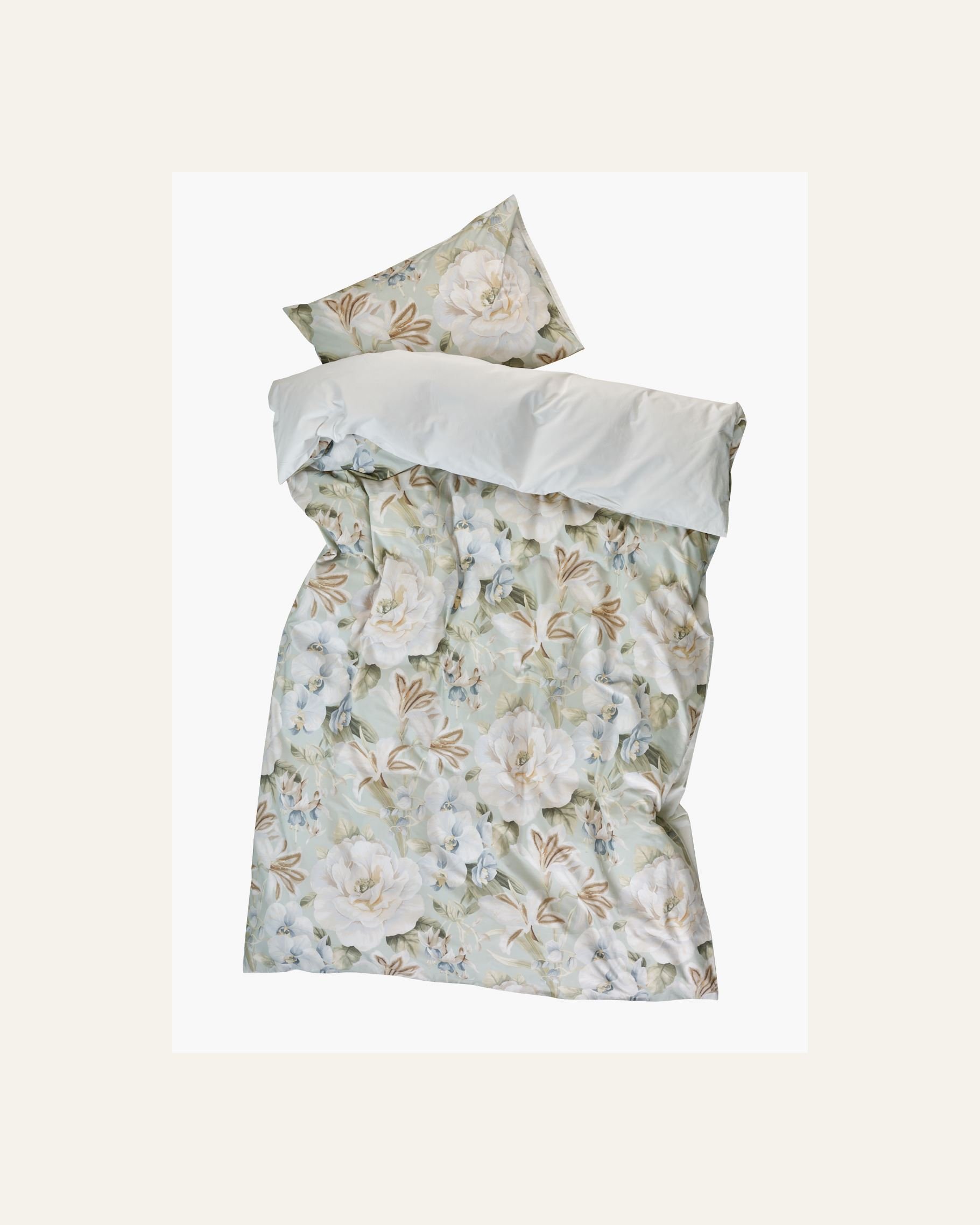 Pussilakanasetti percalea moniväri/vihreä - 2