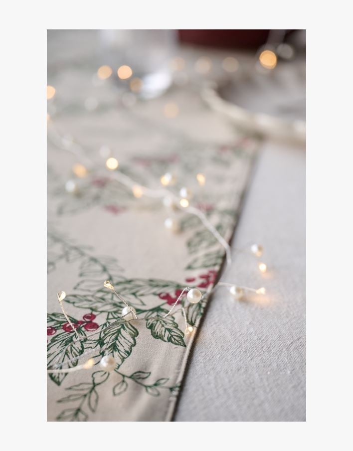 Led-valosarja hopea - 190 cm hopea - 1