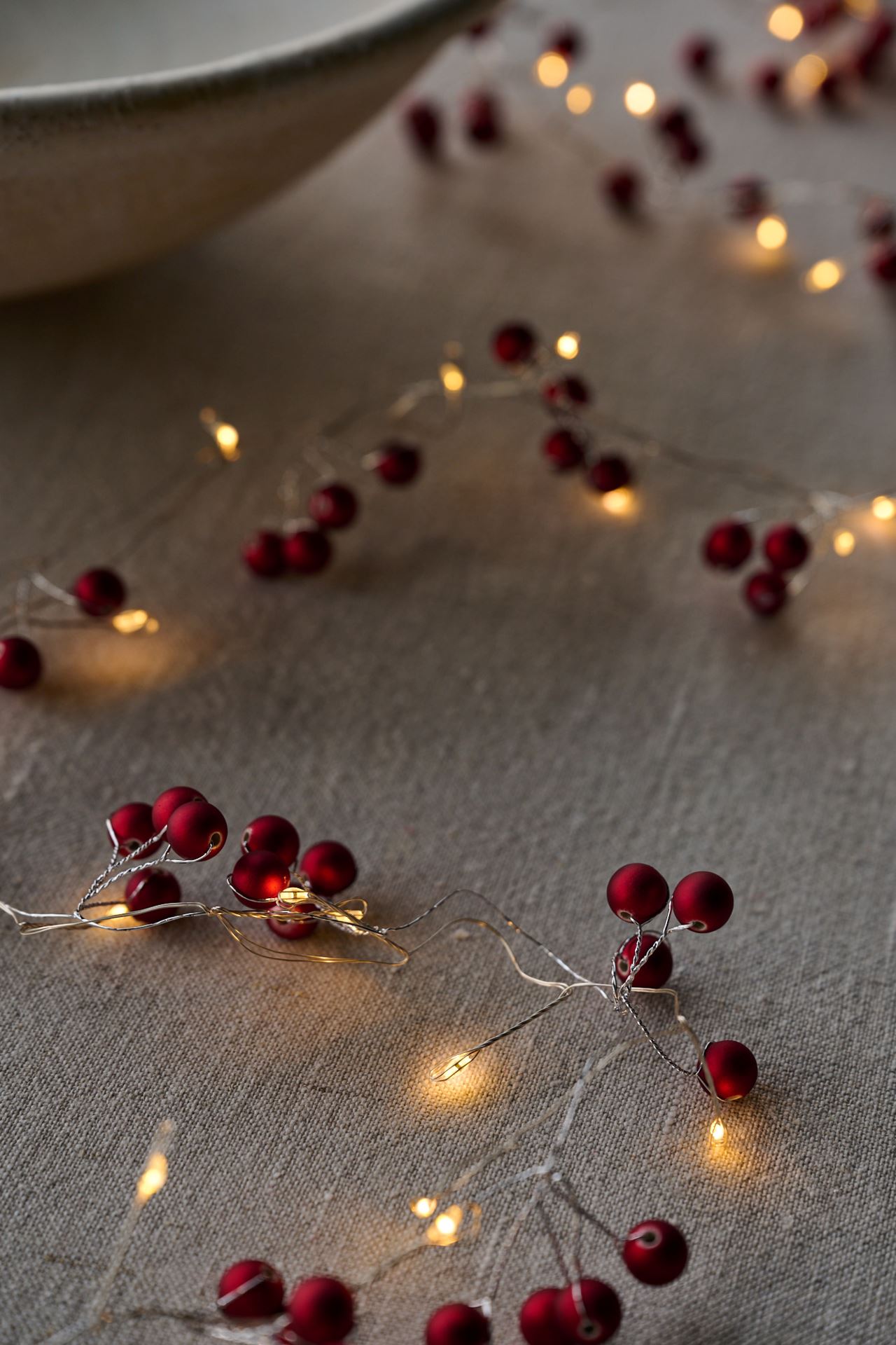 Led-valosarja punainen - 190 cm punainen - 1