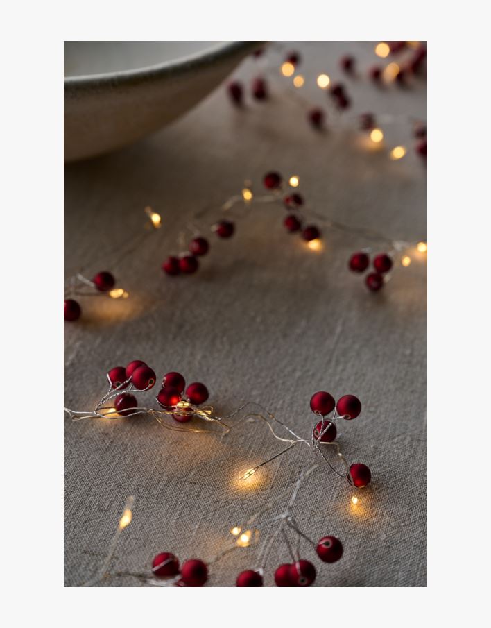 Led-valosarja punainen - 190 cm punainen - 1