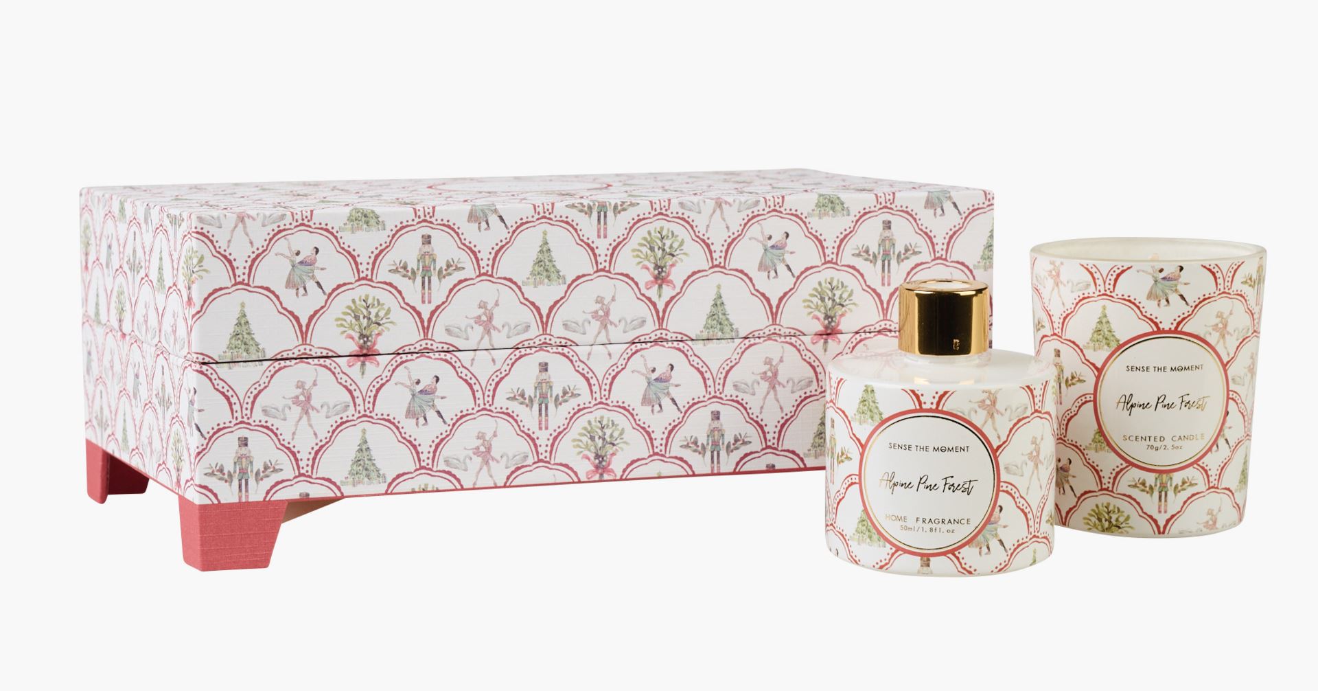 Tuoksusetti moniväri/punainen - 70g/50ml moniväri/punainen - 1