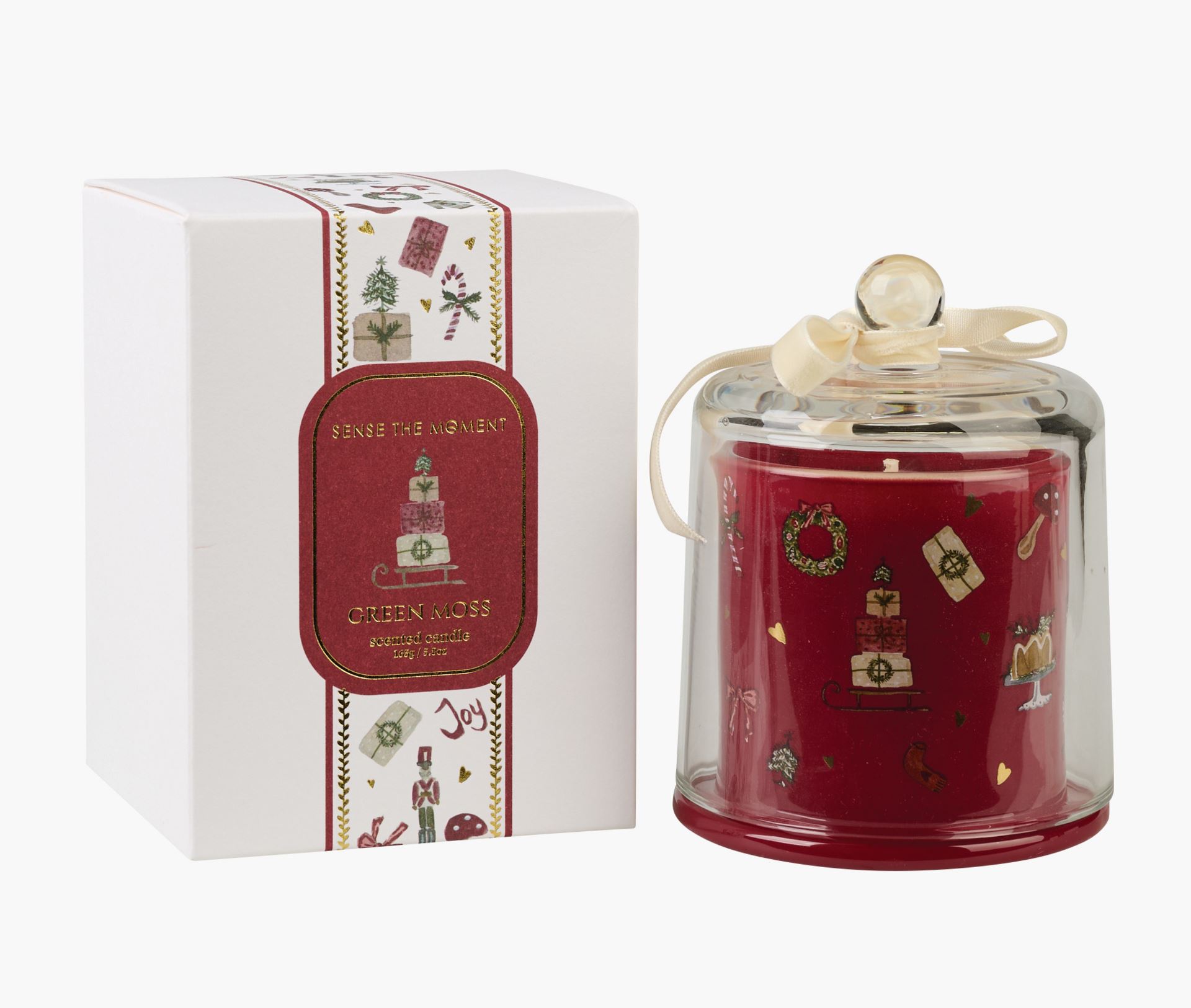 Tuoksukynttilä punainen - 165 g punainen - 1