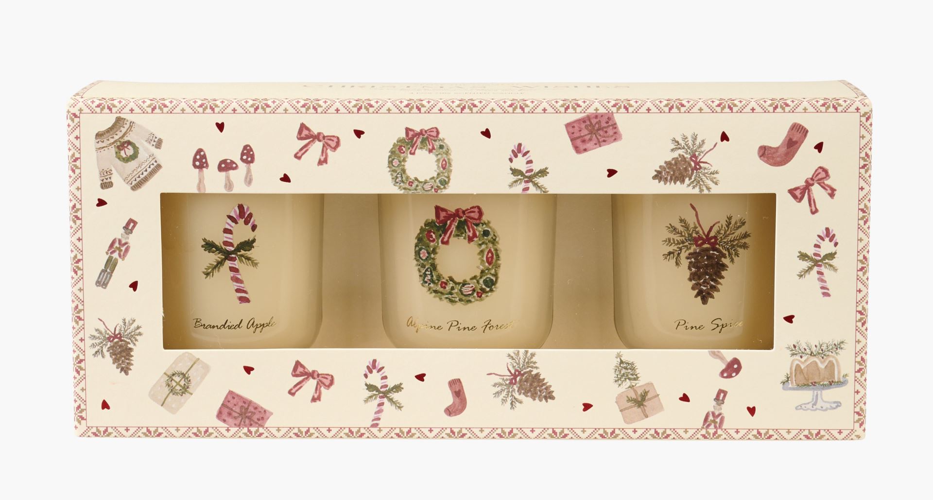 Tuoksukynttilä moniväri/punainen - 70 g moniväri/punainen - 1