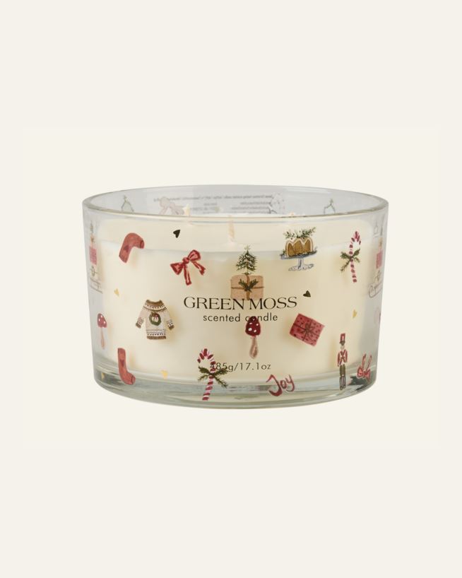 Tuoksukynttilä moniväri/punainen - 485 g moniväri/punainen - 1