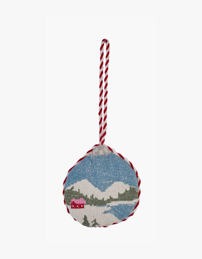 Joulukuusenkoriste moniväri - 7,5x8 cm moniväri - 1