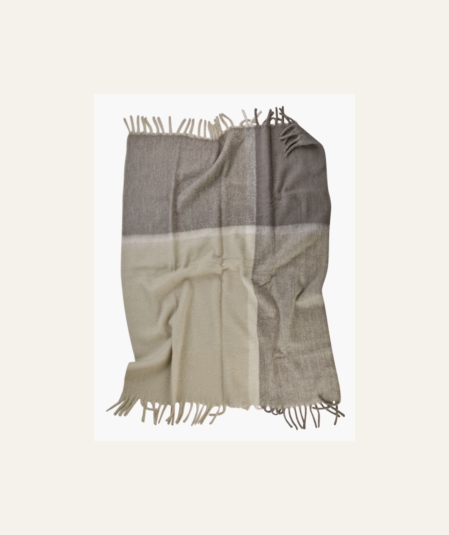 Torkkupeitto moniväri/beige - 2