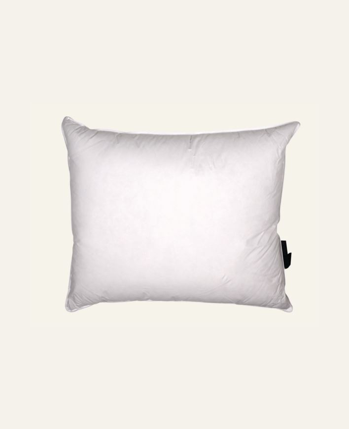 Keskikorkea untuvatyyny valkoinen - 50x60 cm valkoinen - 1