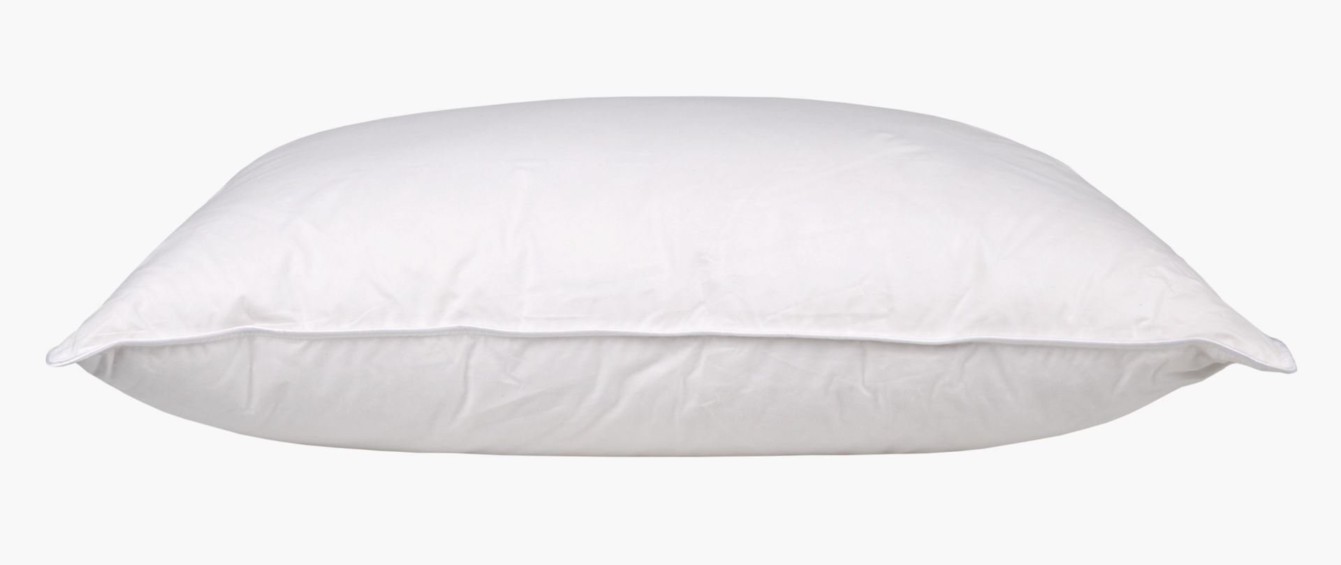 Keskikorkea untuvatyyny valkoinen - 4