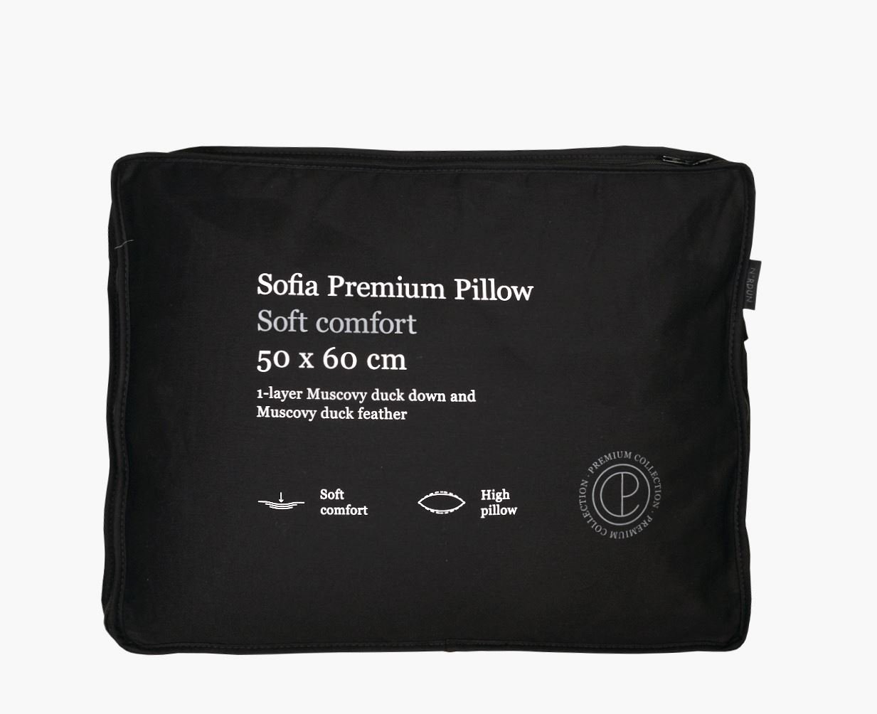 Korkea untuvatyyny valkoinen - 5