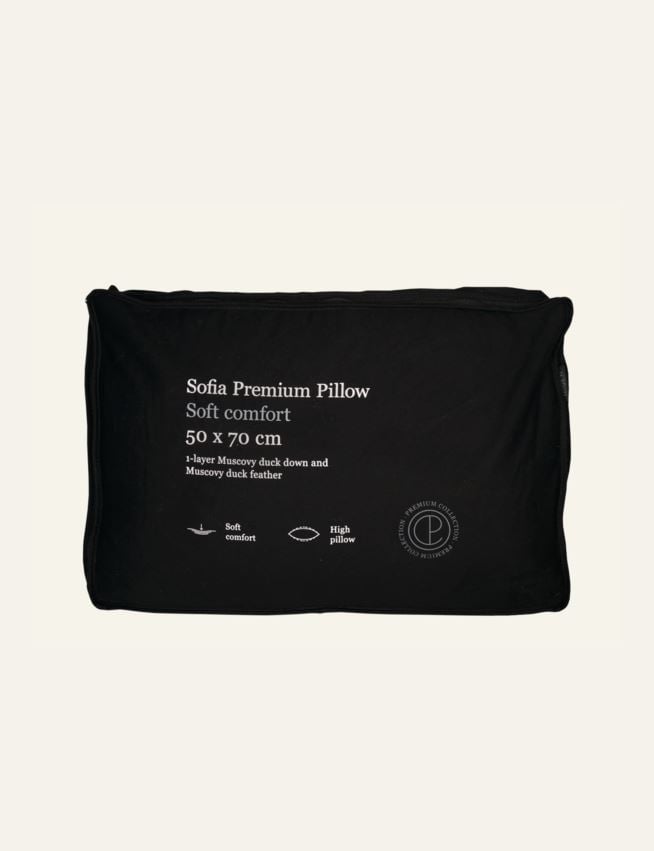 Korkea untuvatyyny valkoinen - 4