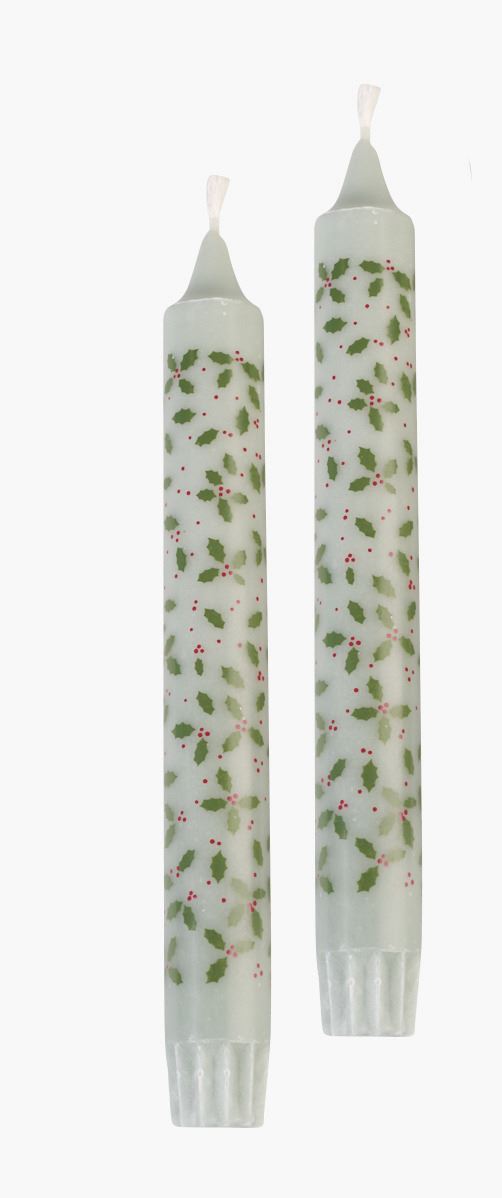 Kruunukynttilä moniväri/vihreä - 2,2x19 cm moniväri/vihreä - 1