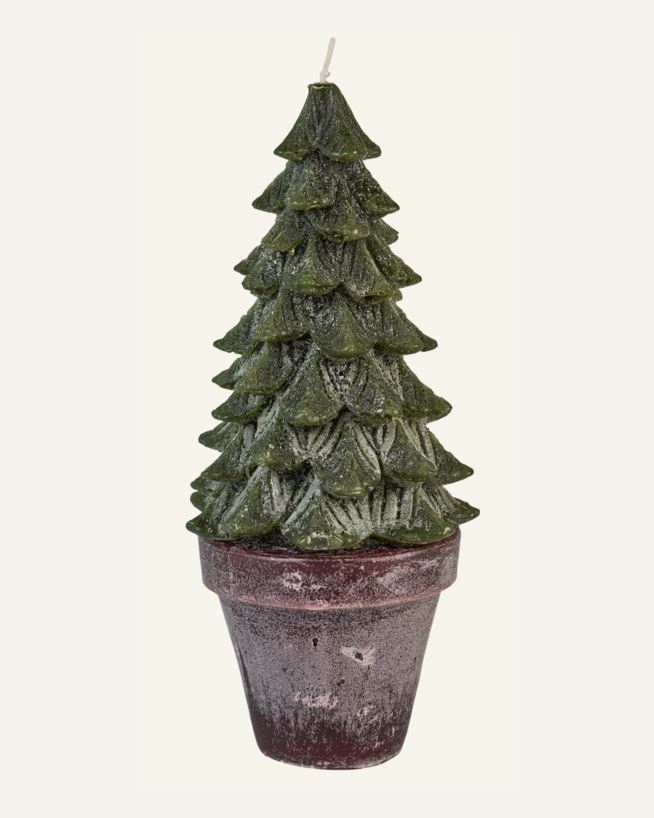 Koristekynttilä vihreä - 24 cm ø11 vihreä - 1