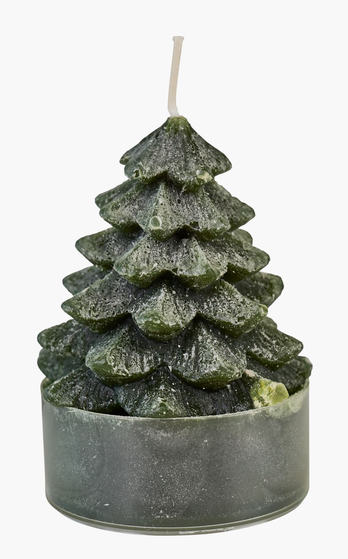 Koristekynttilä vihreä - 10 cm ø6 vihreä - 1