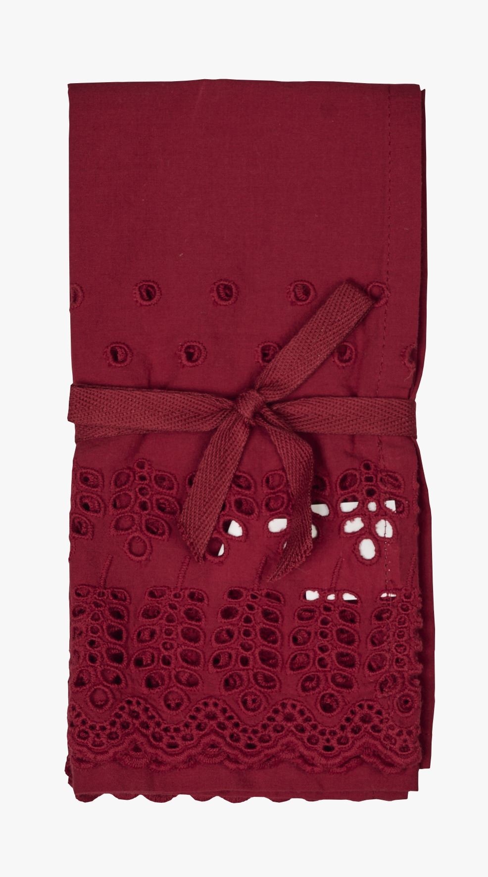 Lautasliina punainen - 45x45 cm punainen - 1