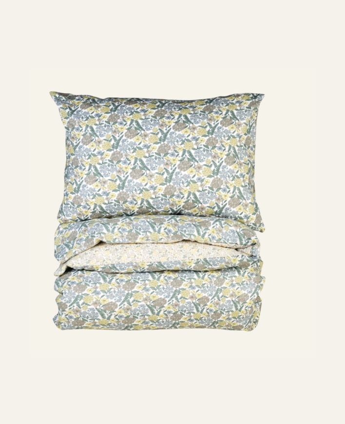 Flanellipussilakanasetti moniväri/vihreä - 150x210 cm moniväri/vihreä - 1